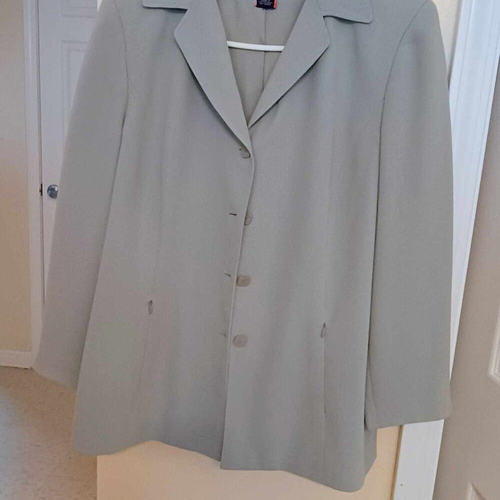 Vintage Preston & York Jacket Lined Zipper Pockets